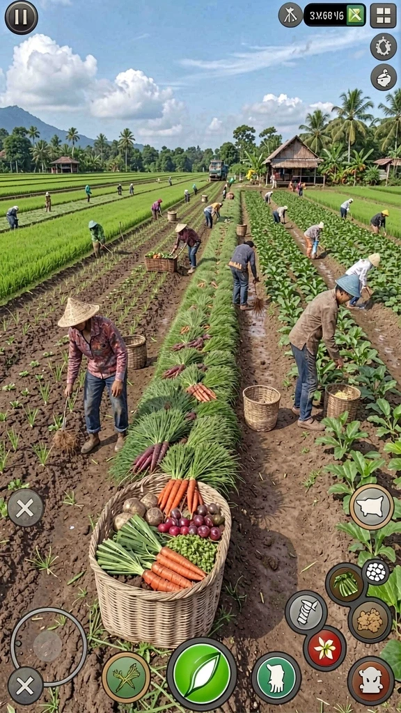 898a - Karakter-karakter unik dengan kemampuan berbeda.