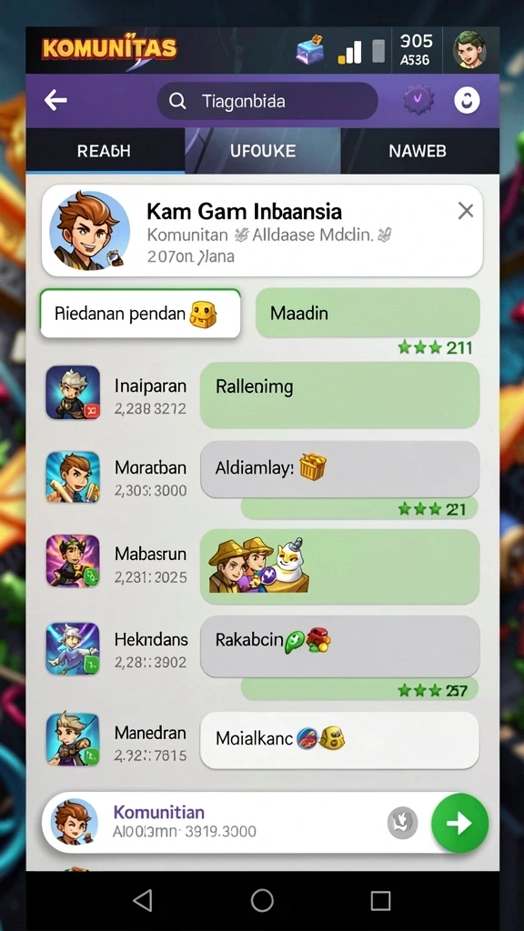 yumetoto - Fitur komunitas untuk bersaing dengan teman-teman.